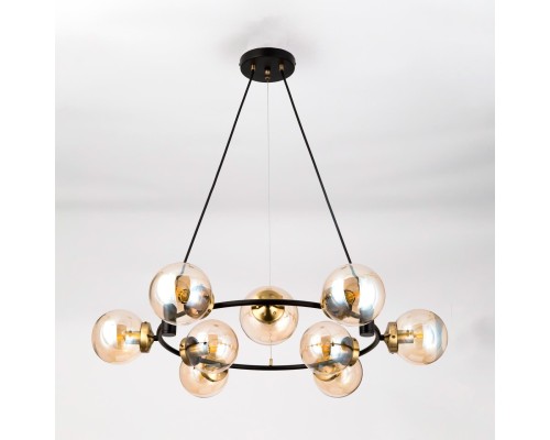 CL105195 Планета Черн+Дымч. Св-к Люстра