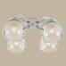 Потолочная люстра Citilux CL157141 Буги Белая+Хром