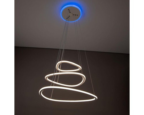 CL731A330E Неон Белый Смарт RGB Св-к Люстра