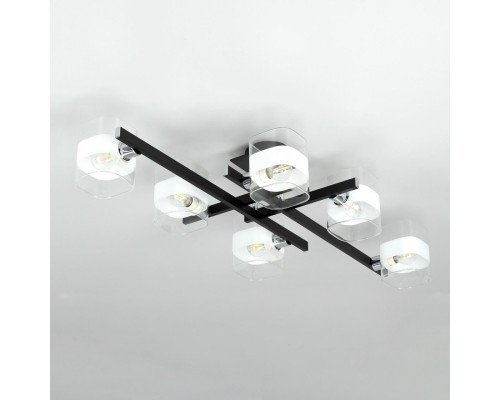 CL139262 Вирта Черный Люстра потолочная