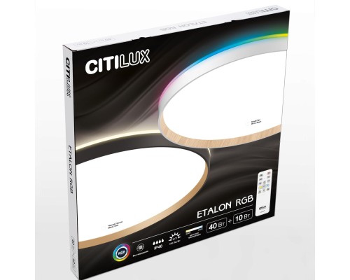 CL750500R ETALON Белый+Бук с пультом и RGB