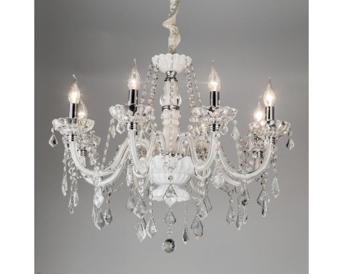 Подвесная люстра с хрусталем Citilux CL353181 Финка