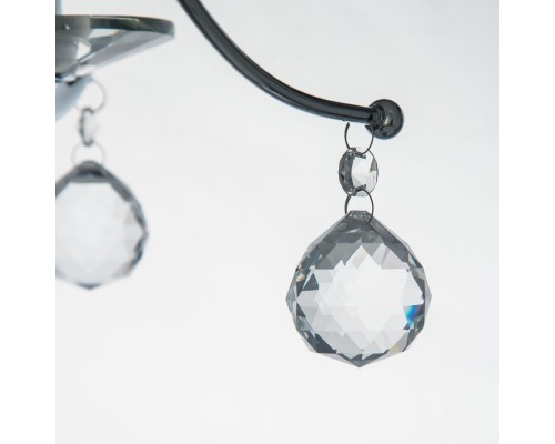 Подвесная люстра Citilux CL438181 Шелли Хром + Белый