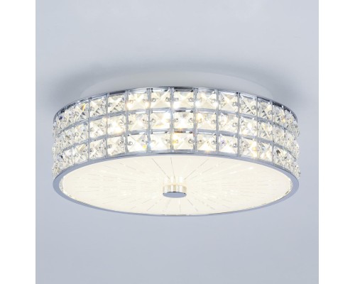 CL32413G1 Портал Хром Св-к Люстра c RGB