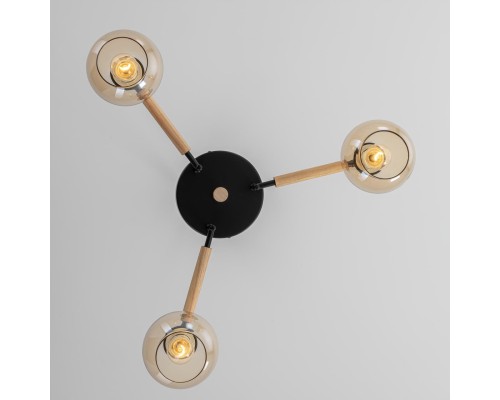 CL133131 TIKA Черная Люстра