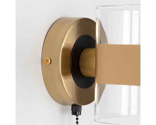 CL140311 Бертон Бронза+Черный Св-к Бра