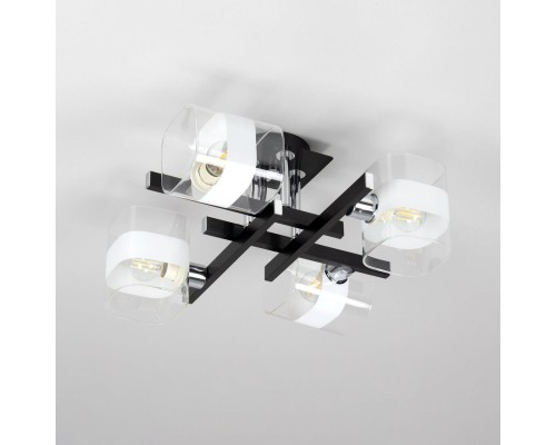 CL139242 Вирта Черный Св-к Люстра