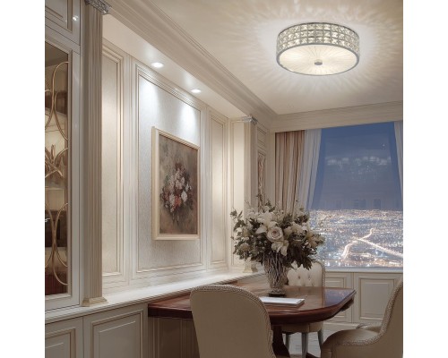 CL32413G1 Портал Хром Св-к Люстра c RGB