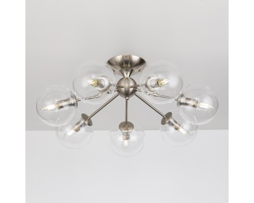 CL102171 Томми Хром Мат. Св-к Люстра