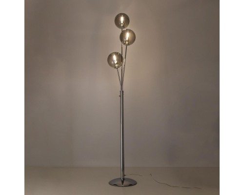 CL102930 Томми Хром+Дымч. Св-к Торшер