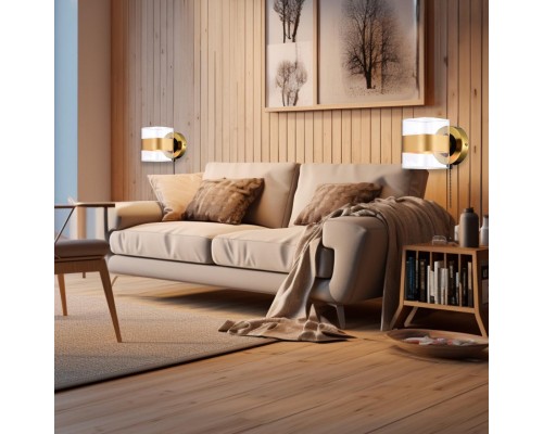 CL140311 Бертон Бронза+Черный Св-к Бра