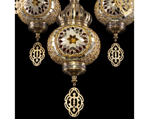 CL419165 Каир Мозаика Янтарь Люстра
