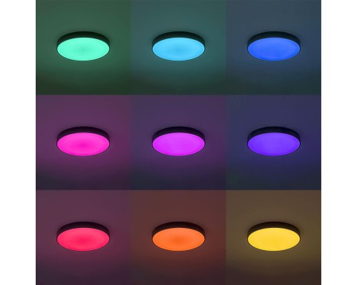 CL72470G1 Купер Черный Св-к Потол. с RGB