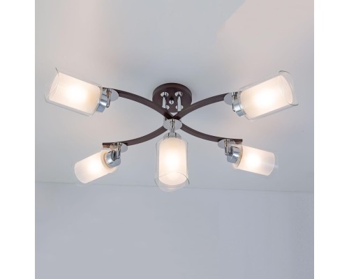 CL156152 Фортуна Венге+Хром Св-к Люстра