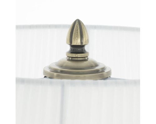 CL402930 Вена Бронза+Белый Торшер