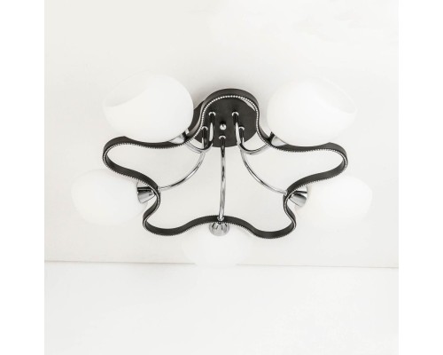 CL131152 Октава Темный+Хром Люстра