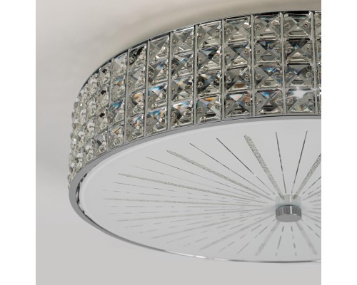 Хрустальная люстра потолочная Citilux CL324181 Портал