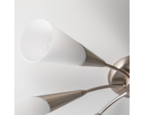 Потолочная люстра Citilux CL103181 Фокус Хром матовый