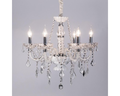 Подвесная люстра с хрусталем Citilux CL353161 Финка