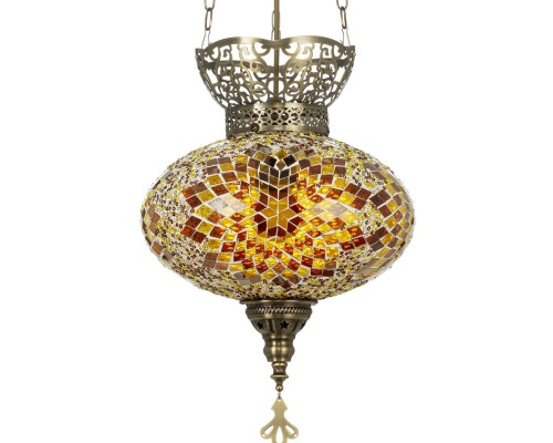 CL419125 Каир Мозаика Янтарь Подвес