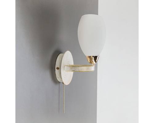 CL131313 Октава Белый+Золото Бра