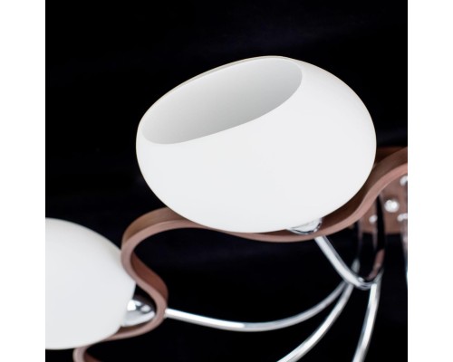 CL131181 Октава Хром+Венге Св-к Люстра