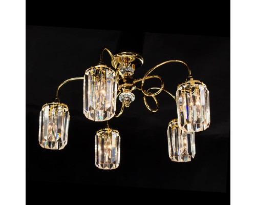 Хрустальная люстра потолочная Citilux CL330152 Синди