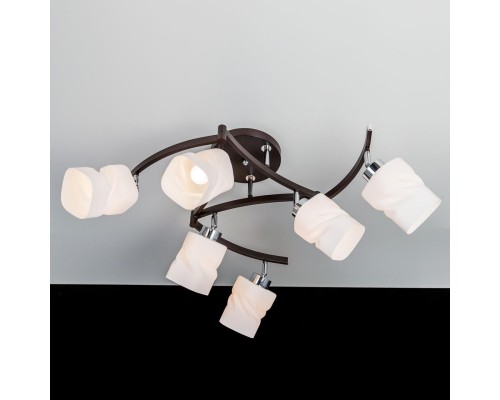 CL126162 Берта Хром+Венге Св-к Люстра