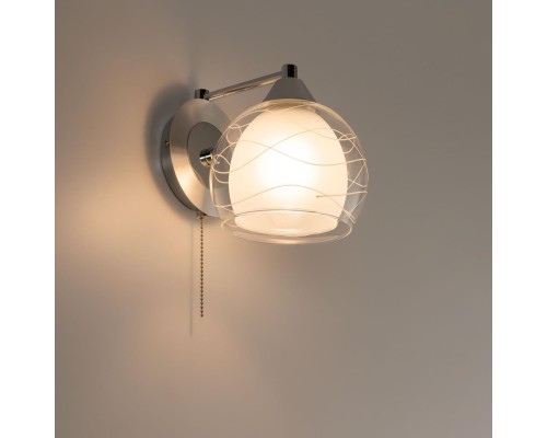 Бра Citilux CL157312 Буги Алюминий+Хром