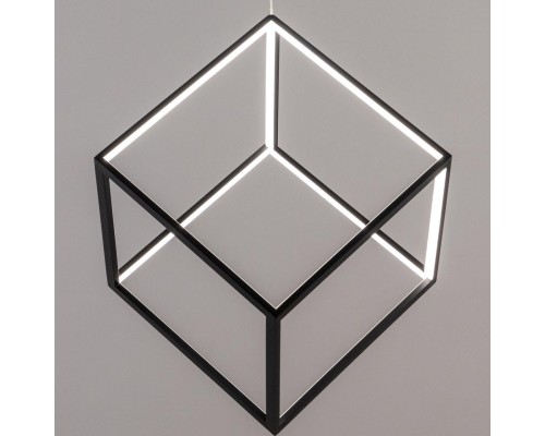 Подвесной светодиодный светильник Citilux CL719301 Куб 40 Вт 4000K Черный