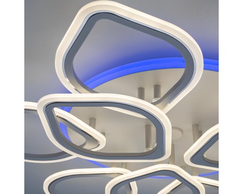 CL236A190E Ромби Белый Смарт RGB Люстра