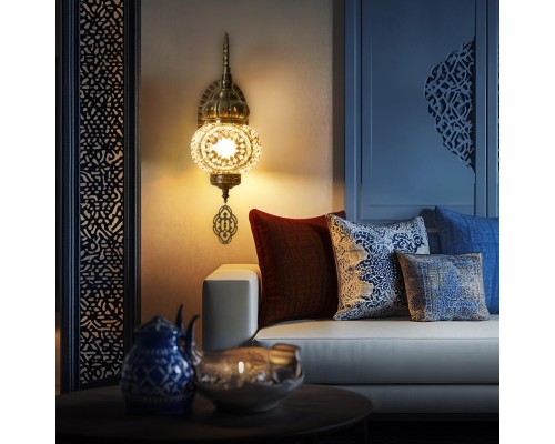 CL419315 Каир Мозаика Янтарь Бра