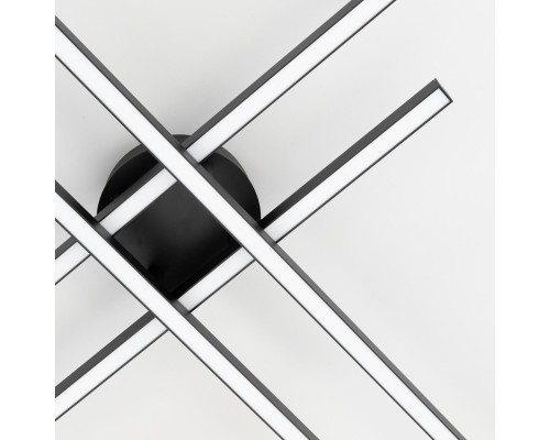 CL203141 Стиг Черный Люстра Потолочная