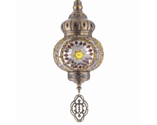 CL419115 Каир Мозаика Янтарь Подвес