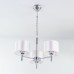 Подвесная люстра Citilux CL463130 Аврора Хром + Белый