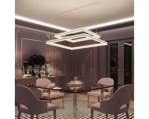 CL719K210 Дуэт Белый Св-к Люстра