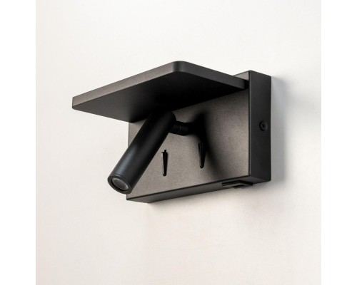 CL704371 Декарт Черный Св-к Настенный