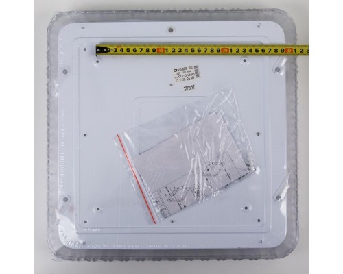 Потолочный светодиодный светильник с диммером Citilux CL715K360 Кристалино Слим 36 Вт 3000K Прозрачный