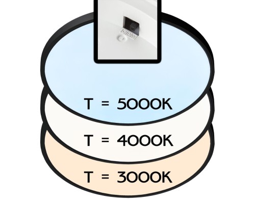 CL738501V Бейсик Черный Св-к Накл. LED 50W*Мульти