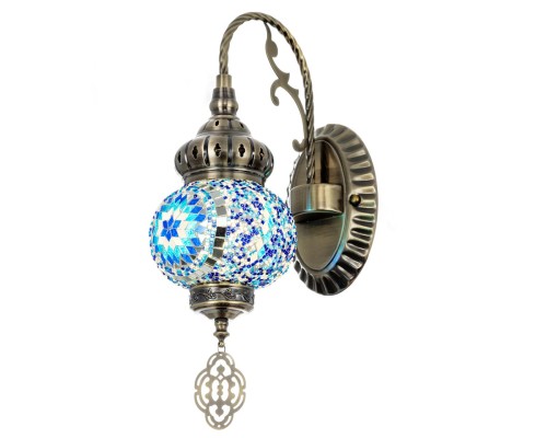 CL419316 Каир Мозаика Синяя Бра