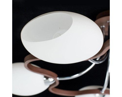 CL131151 Октава Хром+Венге Св-к Люстра