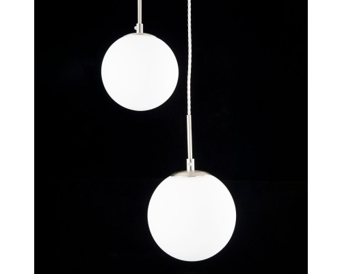 CL102034 Томми Хром Мат.+ Белый Св-к Подвес