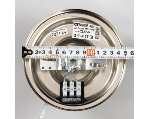 CL335181 Инга Хром Св-к Люстра