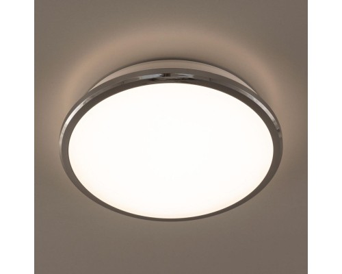 Потолочный светодиодный светильник Citilux CL702161W Луна хром 16Вт 3000К