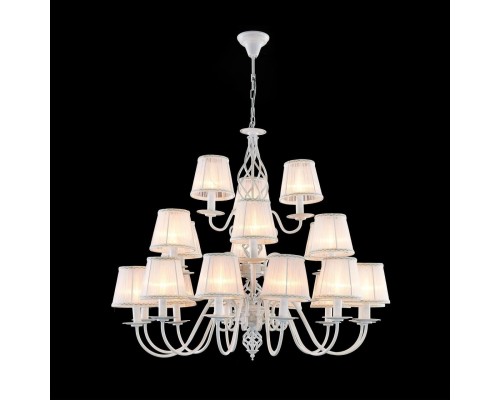 Подвесная люстра Citilux CL427250 Ровена 12 Белая