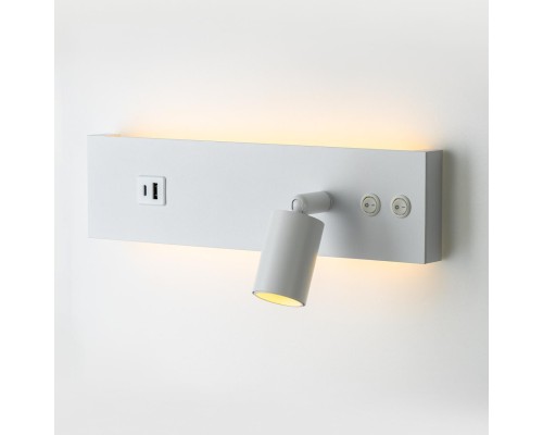 CL704460 Декарт Белый Св-к Настенный с USB