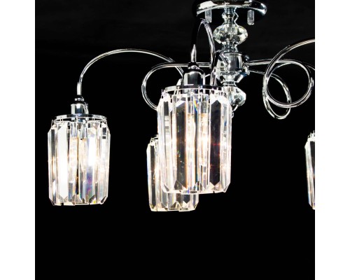 Хрустальная люстра потолочная Citilux CL330151 Синди