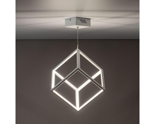 Подвесной светодиодный светильник Citilux CL719200 Куб 30 Вт 4000K Белый