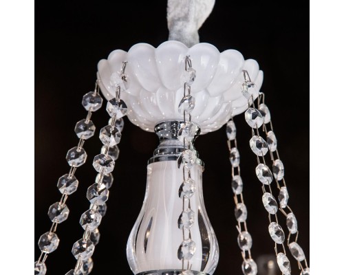 Подвесная люстра с хрусталем Citilux CL353161 Финка