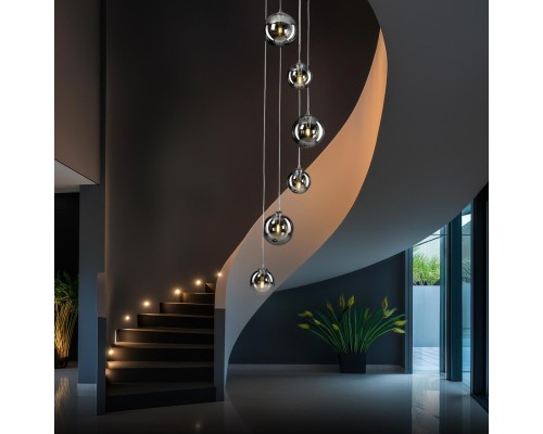 CL102070 Томми Хром+Дымч. Св-к Подвес